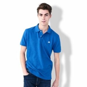 Aeropostale - Blue Piqué Polo